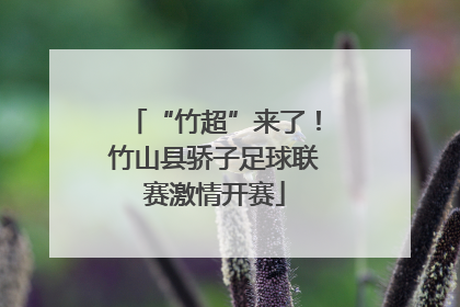 “竹超”来了！竹山县骄子足球联赛激情开赛
