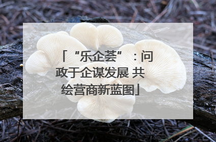“乐企荟”：问政于企谋发展 共绘营商新蓝图