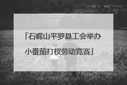 石嘴山平罗县工会举办小番茄打杈劳动竞赛