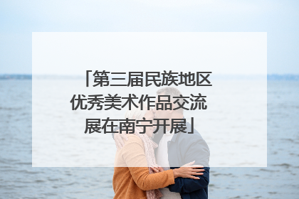 第三届民族地区优秀美术作品交流展在南宁开展