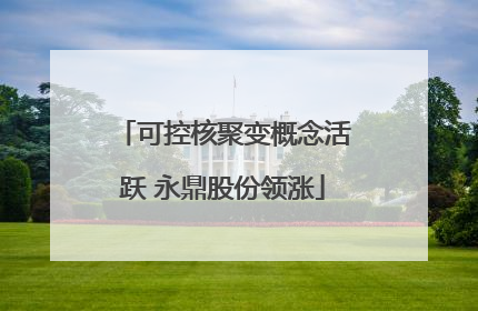 可控核聚变概念活跃 永鼎股份领涨
