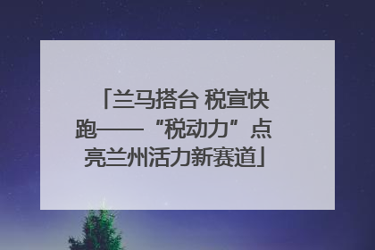 兰马搭台 税宣快跑——“税动力”点亮兰州活力新赛道