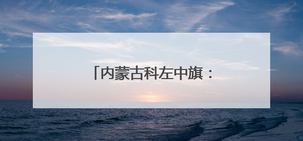 内蒙古科左中旗：插秧忙 待稻香
