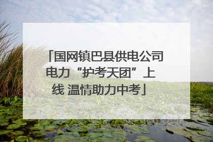 国网镇巴县供电公司 电力“护考天团”上线 温情助力中考
