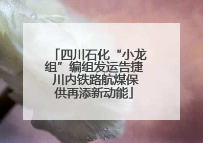 四川石化“小龙组”编组发运告捷 川内铁路航煤保供再添新动能