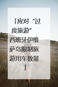 应对“过度旅游” 西班牙伊维萨岛限制旅游用车数量