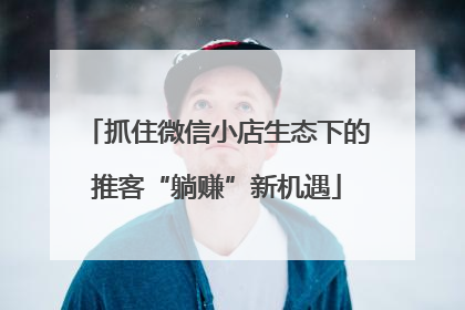 抓住微信小店生态下的推客“躺赚”新机遇