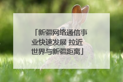 新疆网络通信事业快速发展 拉近世界与新疆距离