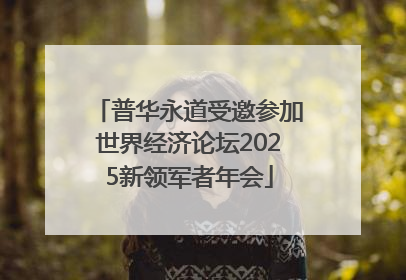 普华永道受邀参加世界经济论坛2025新领军者年会