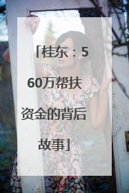 桂东：560万帮扶资金的背后故事