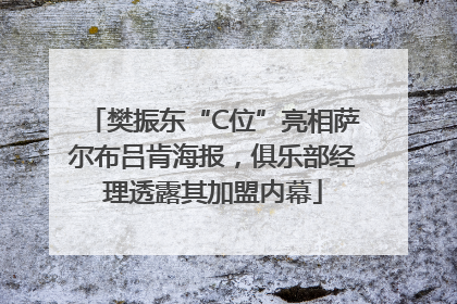 樊振东“C位”亮相萨尔布吕肯海报，俱乐部经理透露其加盟内幕