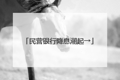 民营银行降息潮起→