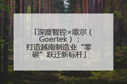深度智控×歌尔（Goertek）：打造越南制造业“零碳”跃迁新标杆