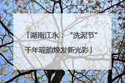 湖南江永：“洗泥节”千年瑶韵焕发新光彩