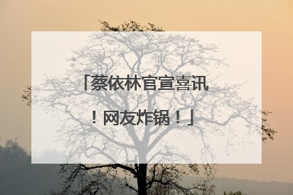 蔡依林官宣喜讯！网友炸锅！