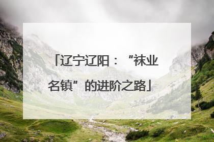 辽宁辽阳：“袜业名镇”的进阶之路