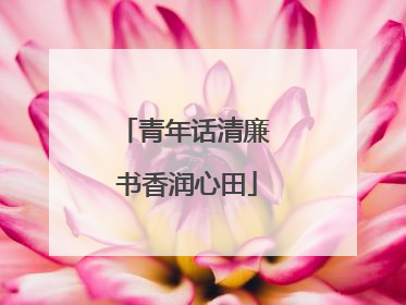 青年话清廉 书香润心田
