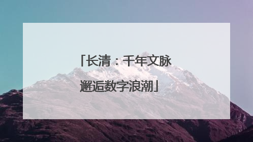 长清：千年文脉邂逅数字浪潮