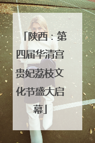 陕西：第四届华清宫贵妃荔枝文化节盛大启幕