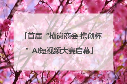 首届“横岗商会·携创杯”AI短视频大赛启幕