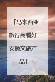 马来西亚旅行商看好安徽文旅产品