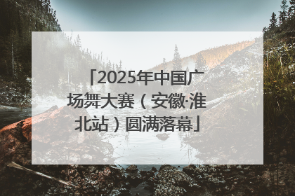 2025年中国广场舞大赛（安徽·淮北站）圆满落幕