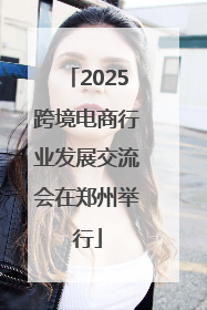 2025跨境电商行业发展交流会在郑州举行