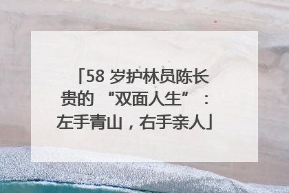 58 岁护林员陈长贵的 “双面人生”：左手青山，右手亲人